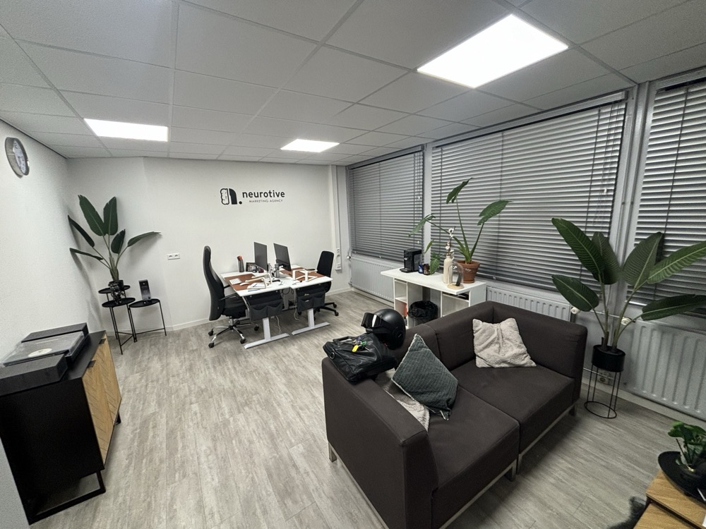 Het eerste kantoor van HYPE Agency